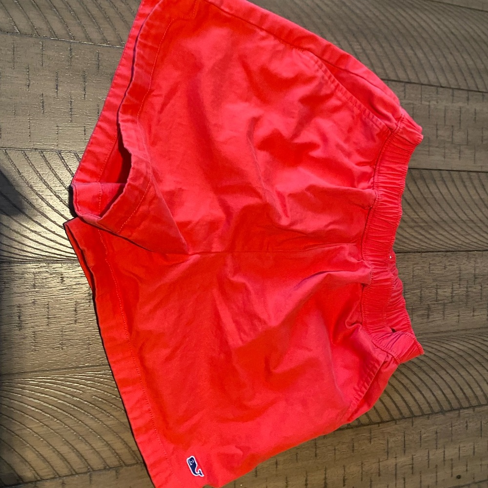 Girls red/orange Vineyard vines shorts